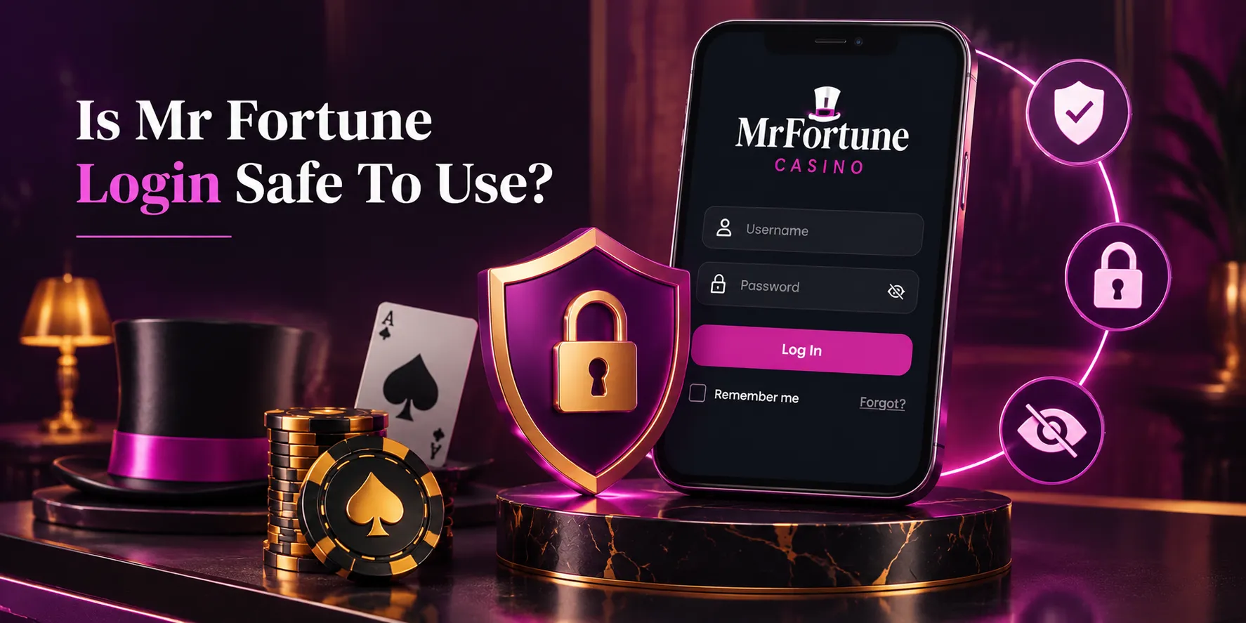 Is our Mr Fortune login safe to use